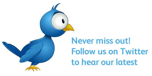 Follow us on Twitter to get our latest news